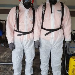 Mitarbeiter Asbestentfernung